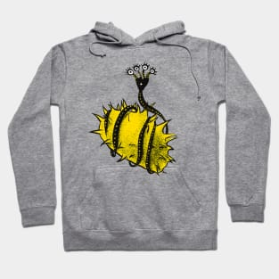 Funny Worm And Chestnut Shell Hoodie